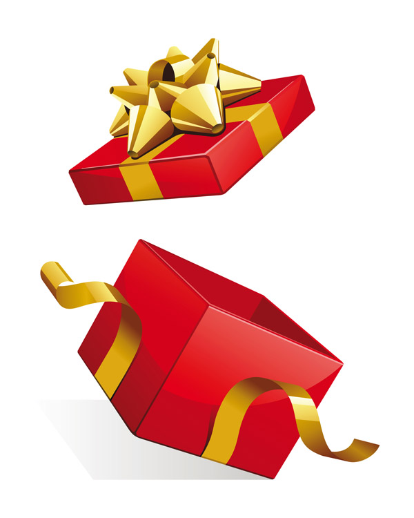 free vector Vector gifts